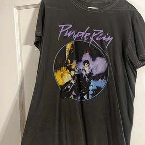 Prince Purple Rain Graphic Band tee